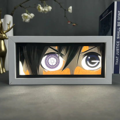 Anime Paper Cut Light - Warrior Desktop Decoration