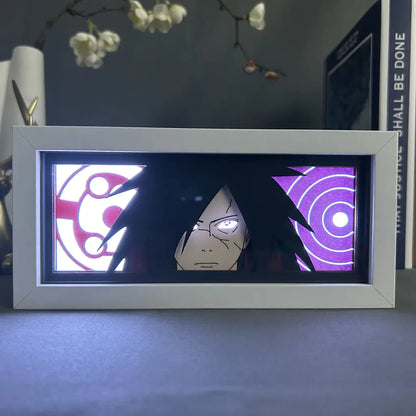 Anime Paper Cut Light - Warrior Desktop Decoration